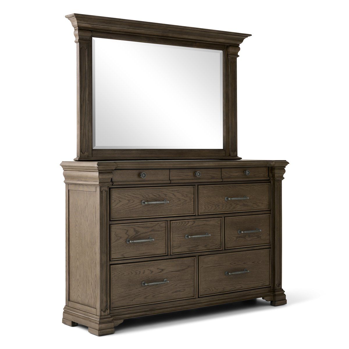 Kings Court Dresser and Mirror Set