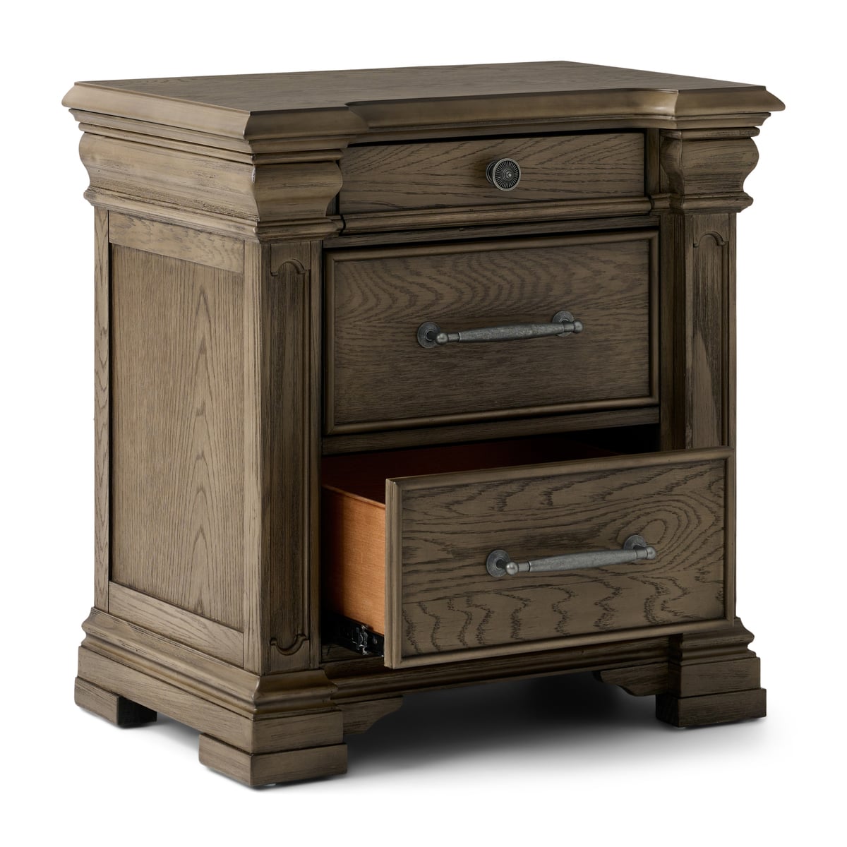Kings Court Nightstand | The Furniture Mart