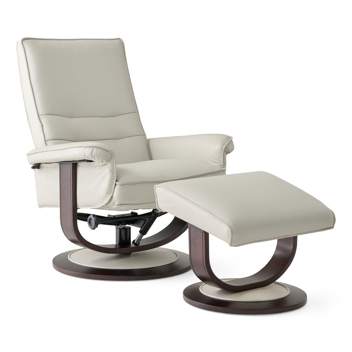 Omar Swivel Recliner and Ottoman