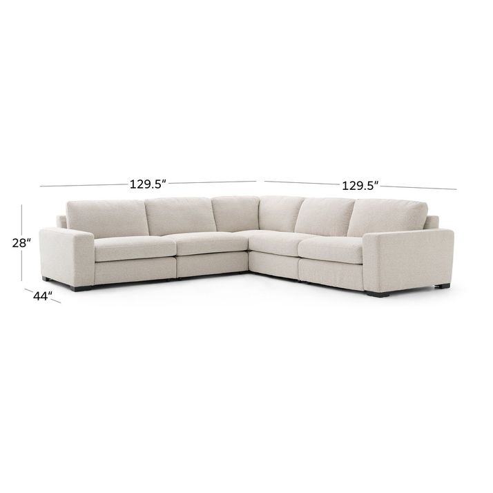 Donovan 5pc Sectional | The Furniture Mart