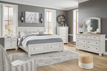 Picture of Robbinsdale King Sleigh Storage Bedroom Set