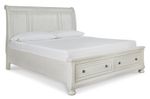 Picture of Robbinsdale King Sleigh Storage Bedroom Set