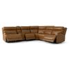 Picture of Dakota Saddle 6pc Power Sectional