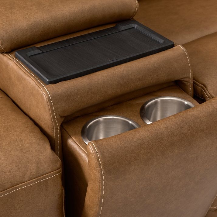 Picture of Dakota Saddle 6pc Power Sectional