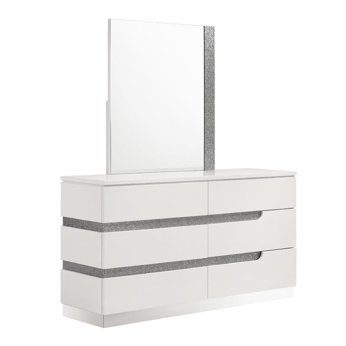 Paradox Dresser and Mirror Set