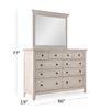 Picture of San Mateo Dresser and Mirror Set