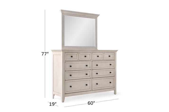 Picture of San Mateo Dresser and Mirror Set