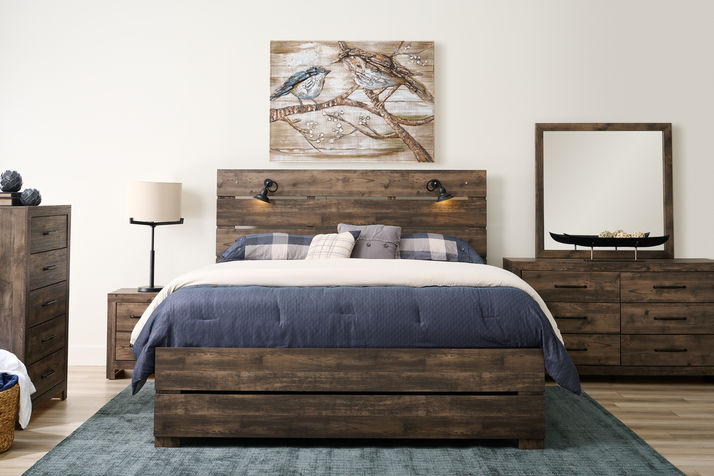 Picture of Misty Lodge Dresser and Mirror Set