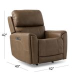 Picture of Cappuccino Power Recliner II