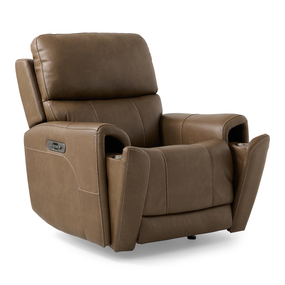 Cappuccino Power Recliner II | The Furniture Mart