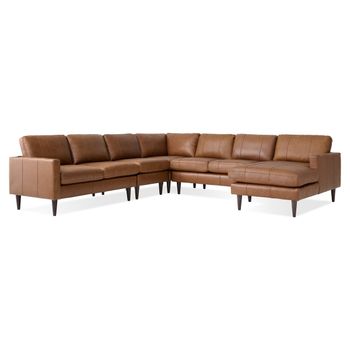 Trafton Rust 5pc Sectional