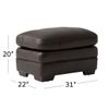 Picture of Longhorn Ottoman