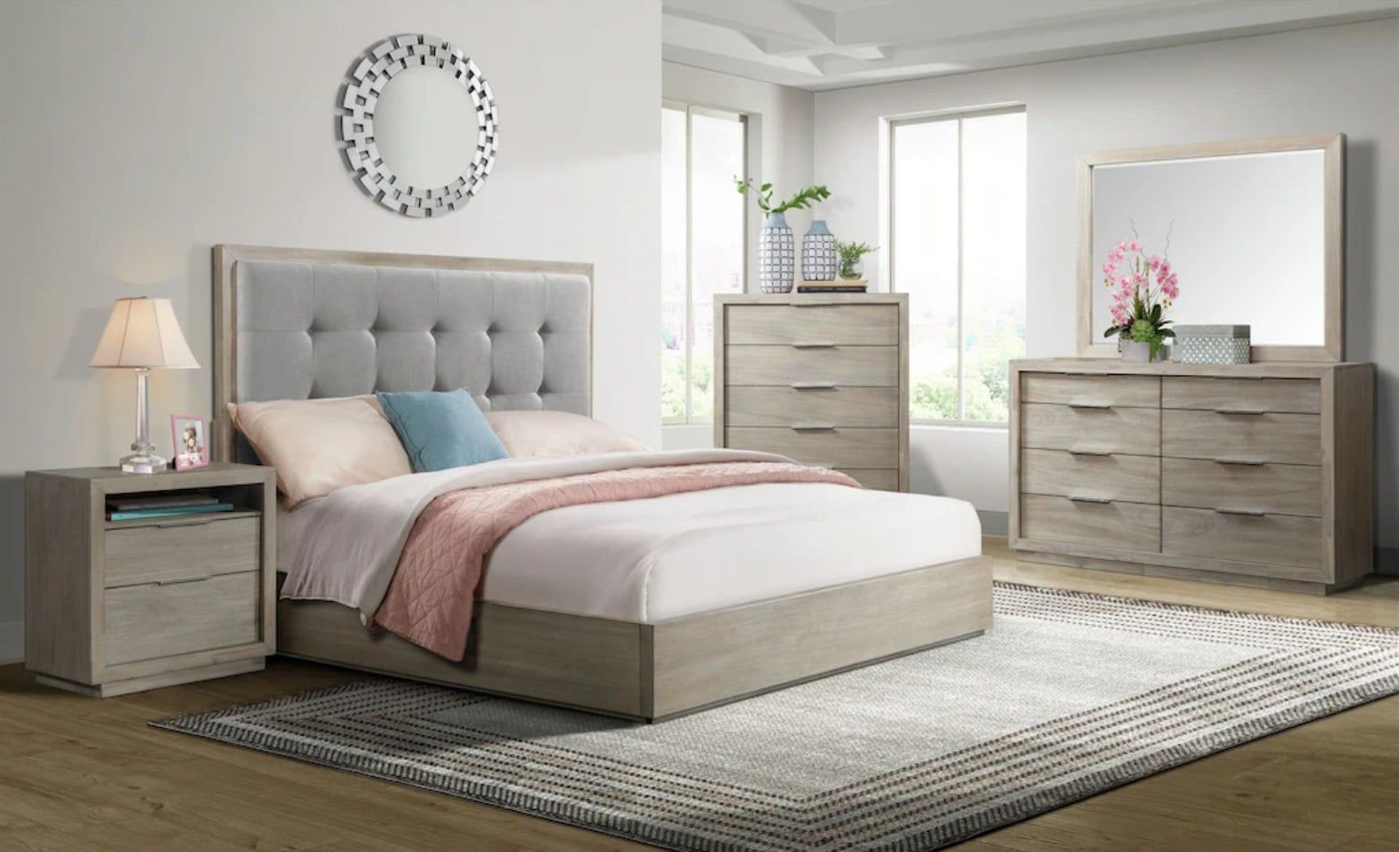 Arcadia Nightstand | The Furniture Mart