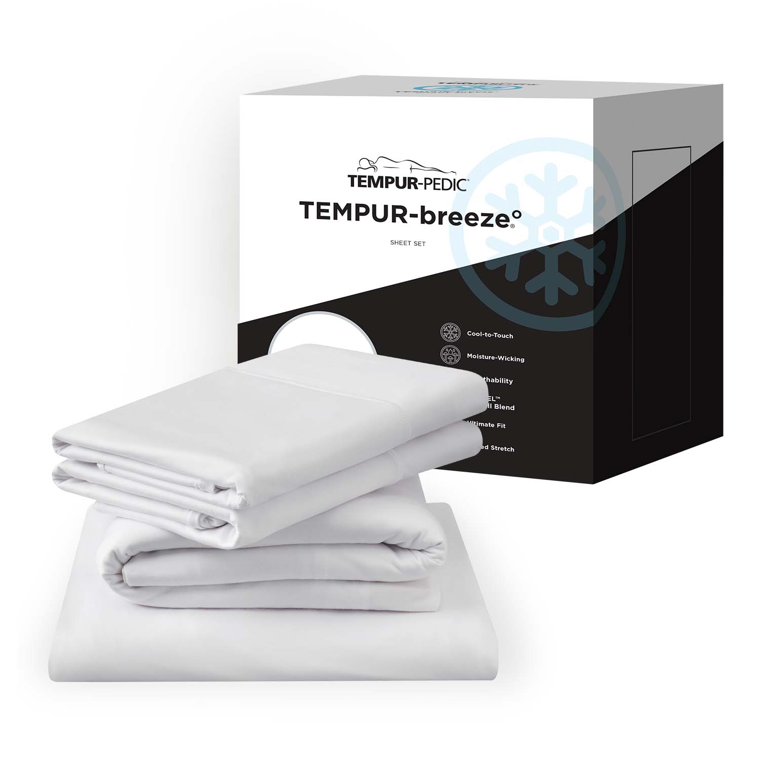 Tempur-Pedic Queen Breeze Sheets