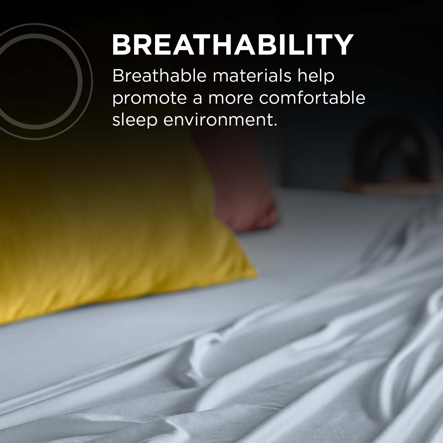 Tempur-Pedic Split King Breeze Sheets | The Furniture Mart