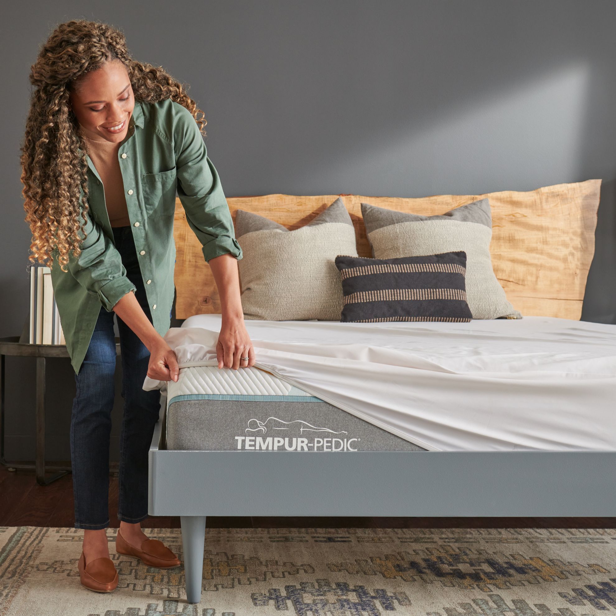 Tempur-Protect Breeze Split King Mattress Protector | The