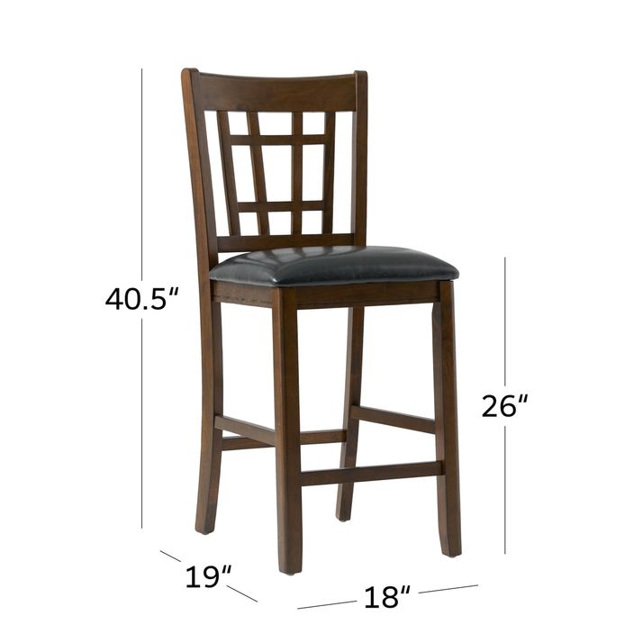 Picture of Max Cherry 5pc Counter Dining Set