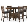 Picture of Max Cherry 5pc Counter Dining Set