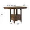 Picture of Max Cherry 5pc Counter Dining Set