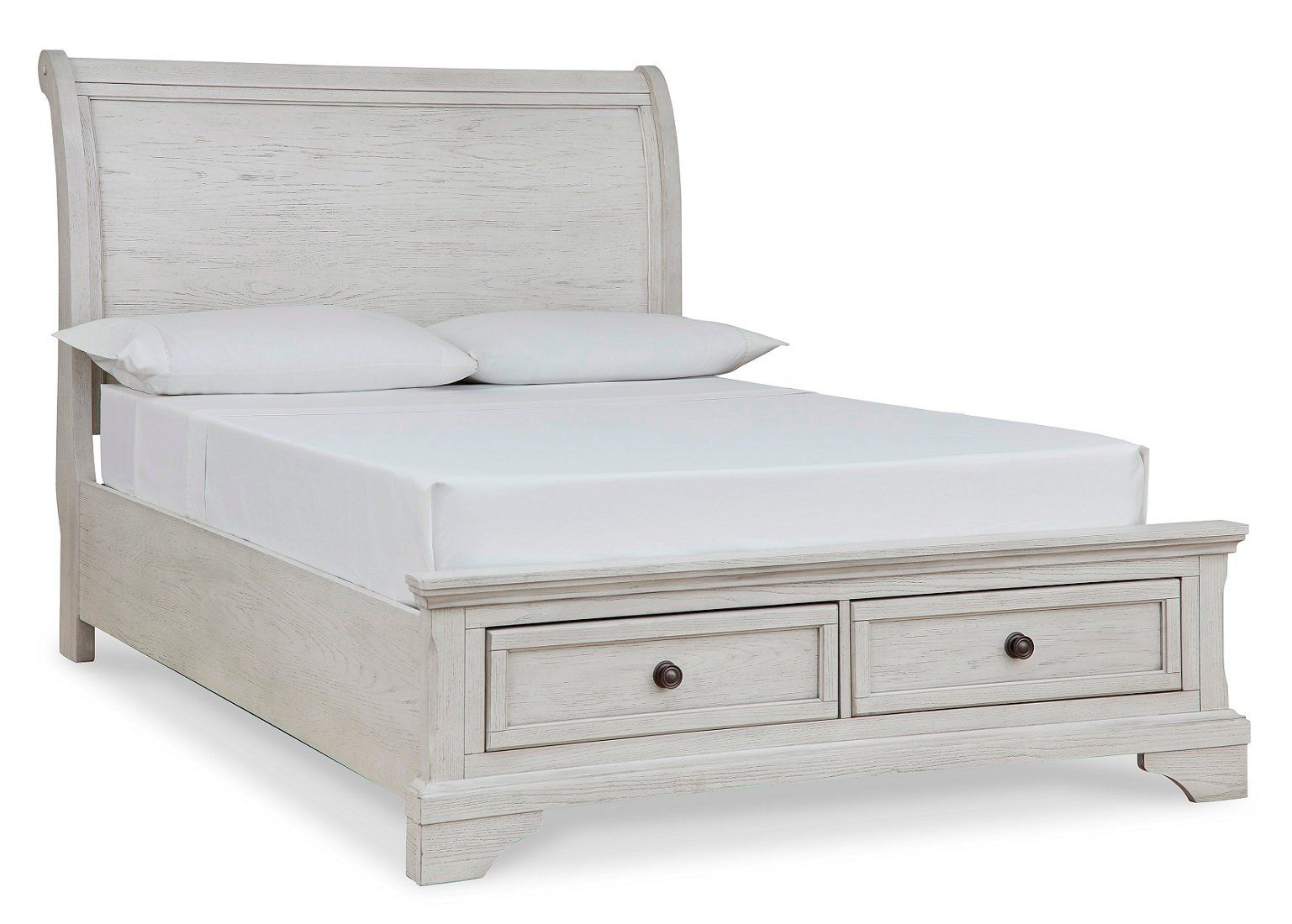 Robbinsdale Queen Sleigh Storage Bed