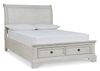 Picture of Robbinsdale Queen Sleigh Storage Bed