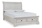 Picture of Robbinsdale Queen Sleigh Storage Bed