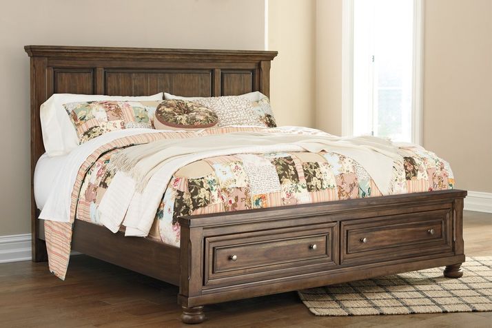 Picture of Flynnter Queen Panel Storage Bed