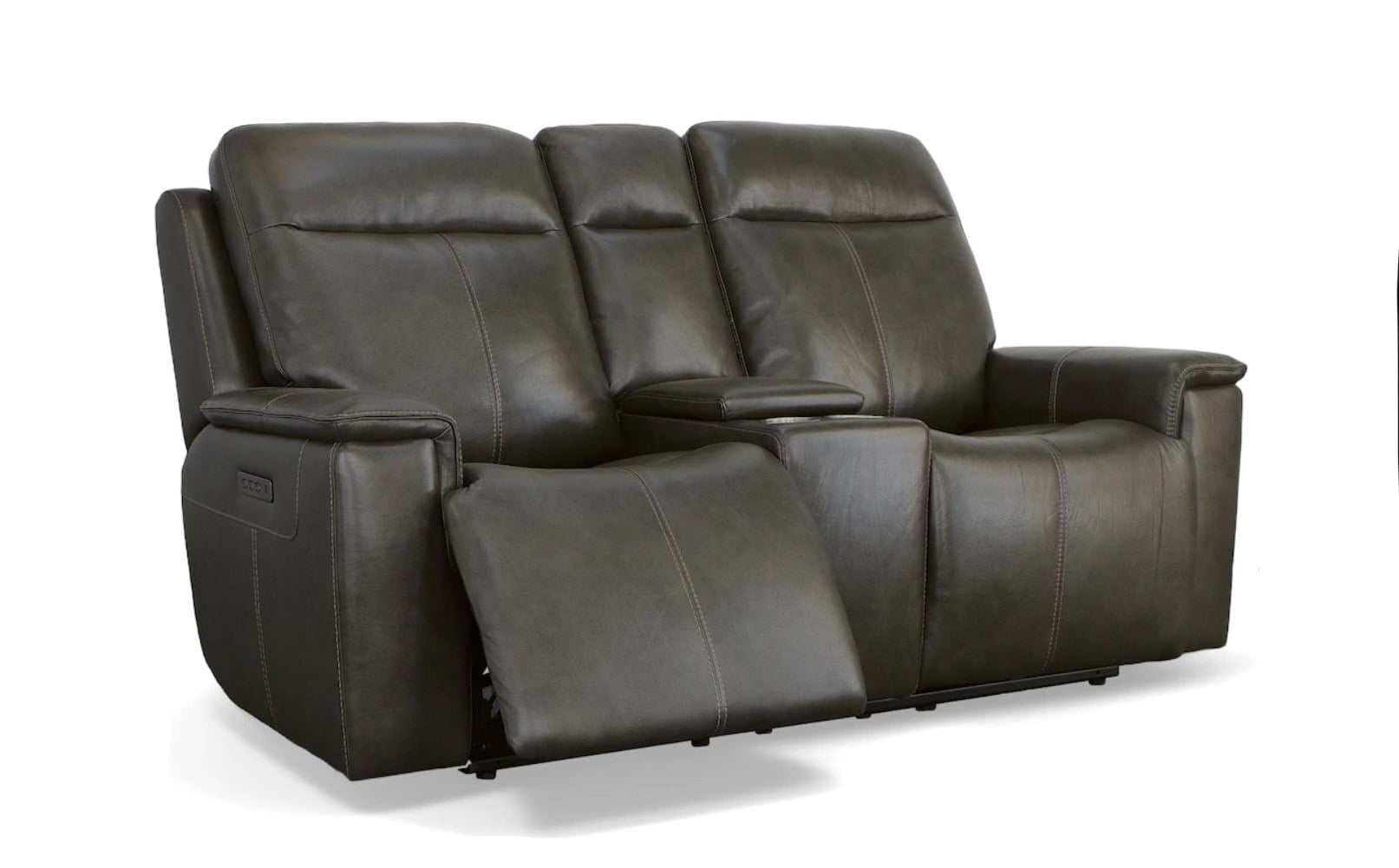 Odell Power Console Loveseat | The Furniture Mart
