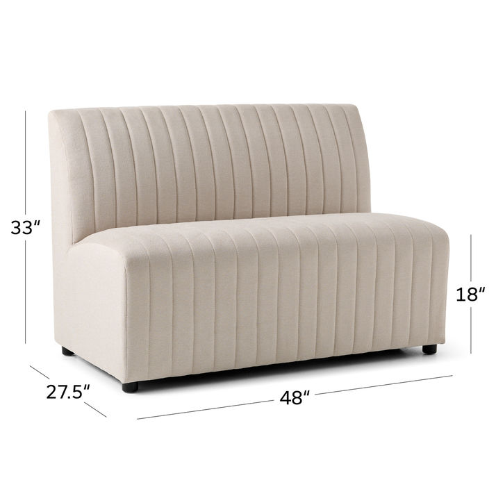 Picture of Jemma Upholstered Dining Bench