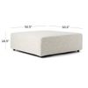 Picture of Surrey Cotton Oversized Ottoman