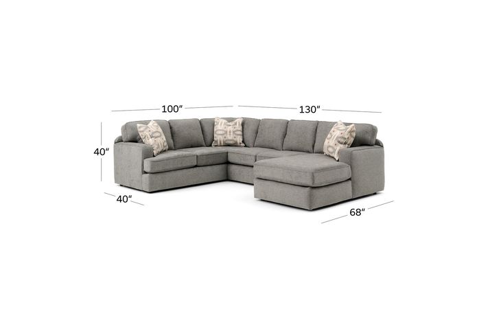 Picture of Brevard 3pc Sectional