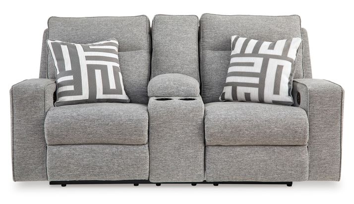 Picture of Biscoe Power Console Loveseat