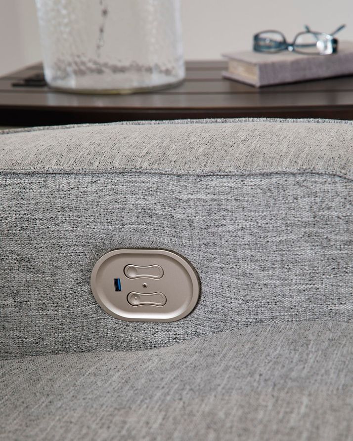 Picture of Biscoe Power Console Loveseat