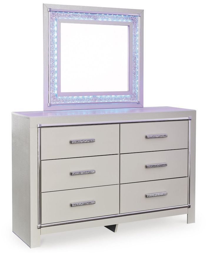 Picture of Zyniden Dresser and Mirror Set