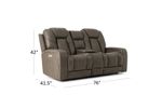 Picture of Alpha Power Console Loveseat