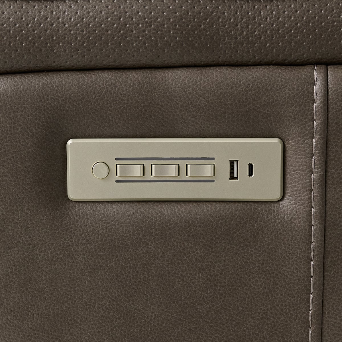 Alpha Power Console Loveseat | The Furniture Mart