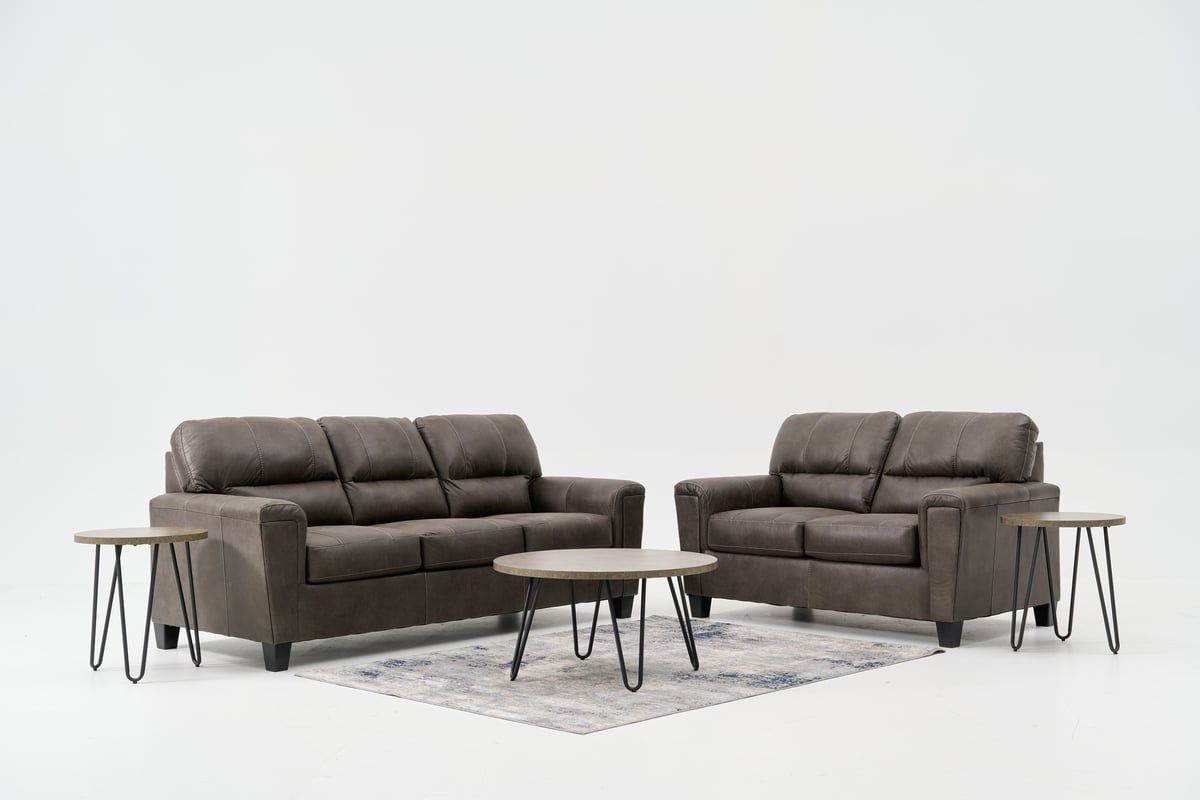 Navi Smoke 5pc Living Room Set