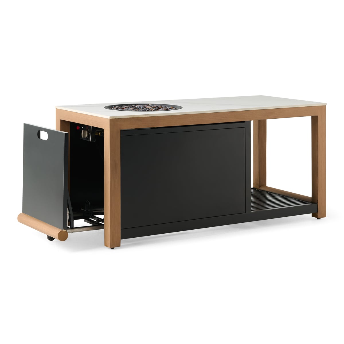 Cove Fire Pit Coffee Table | The Furniture Mart