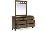 Picture of Shawbeck Dresser and Mirror Set