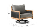 Picture of Cove Swivel Rocker Club Chair