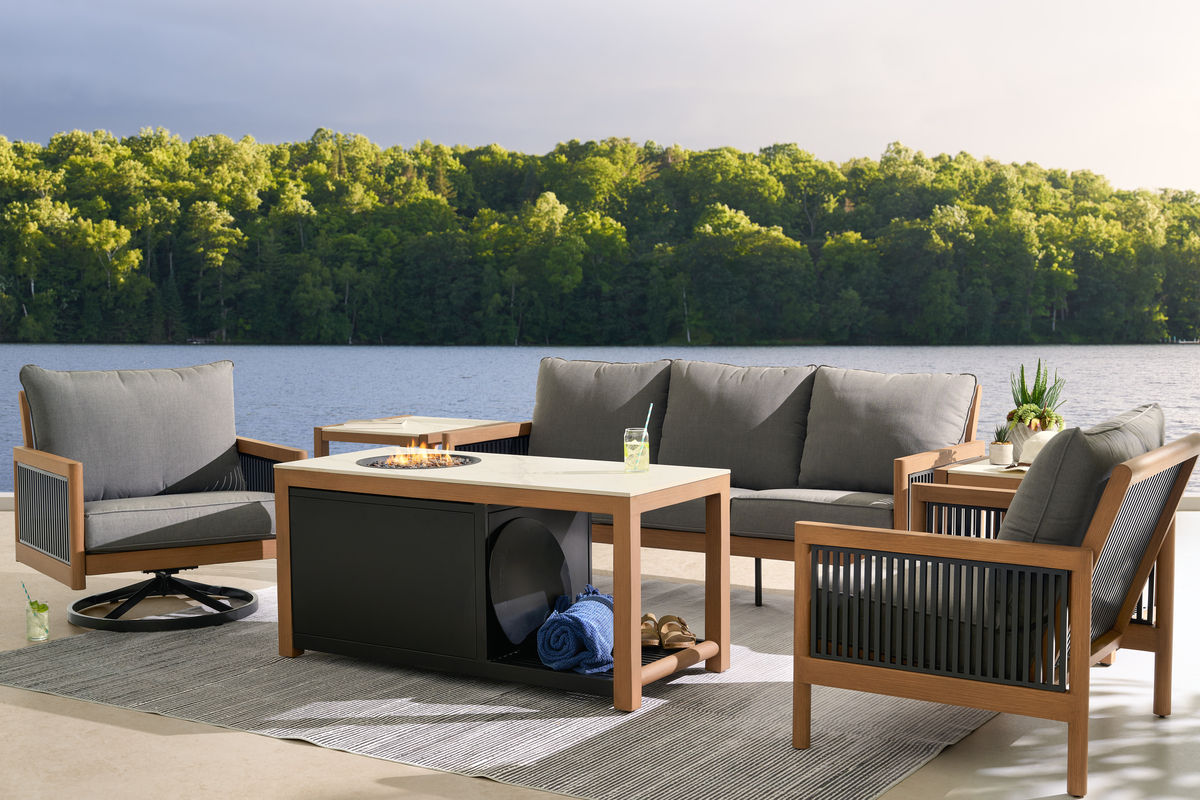Cove Beach Outdoor End Table main image 0