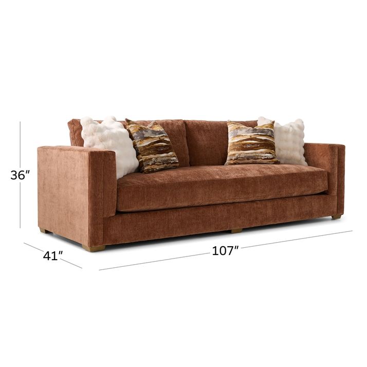 Picture of Roman Sepia Sofa