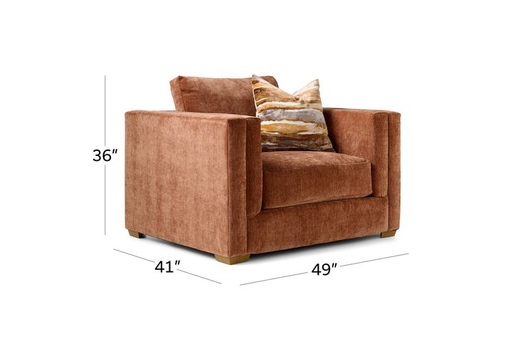 Picture of Roman Sepia Oversized Chair