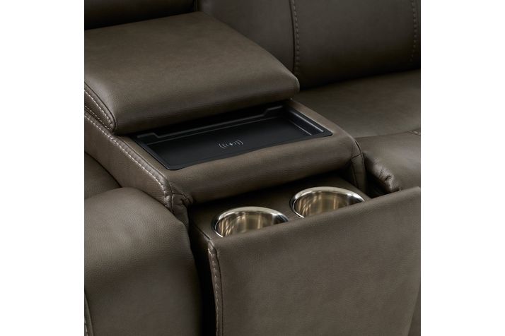 Picture of Carter Power Console Loveseat