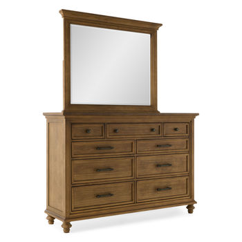 Hensley Dresser and Mirror Set