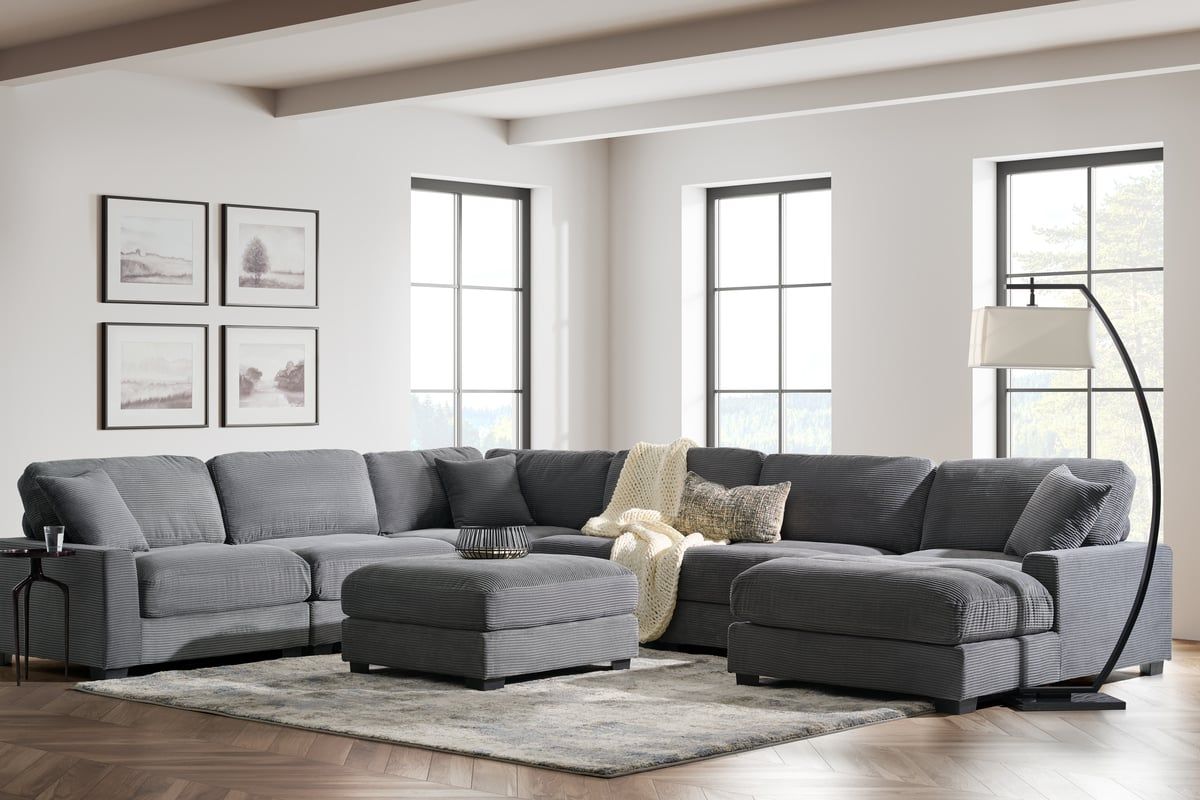 Arizona 6pc Sectional | The Furniture Mart