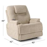 Picture of Zecliner Fin Power Lift Recliner II