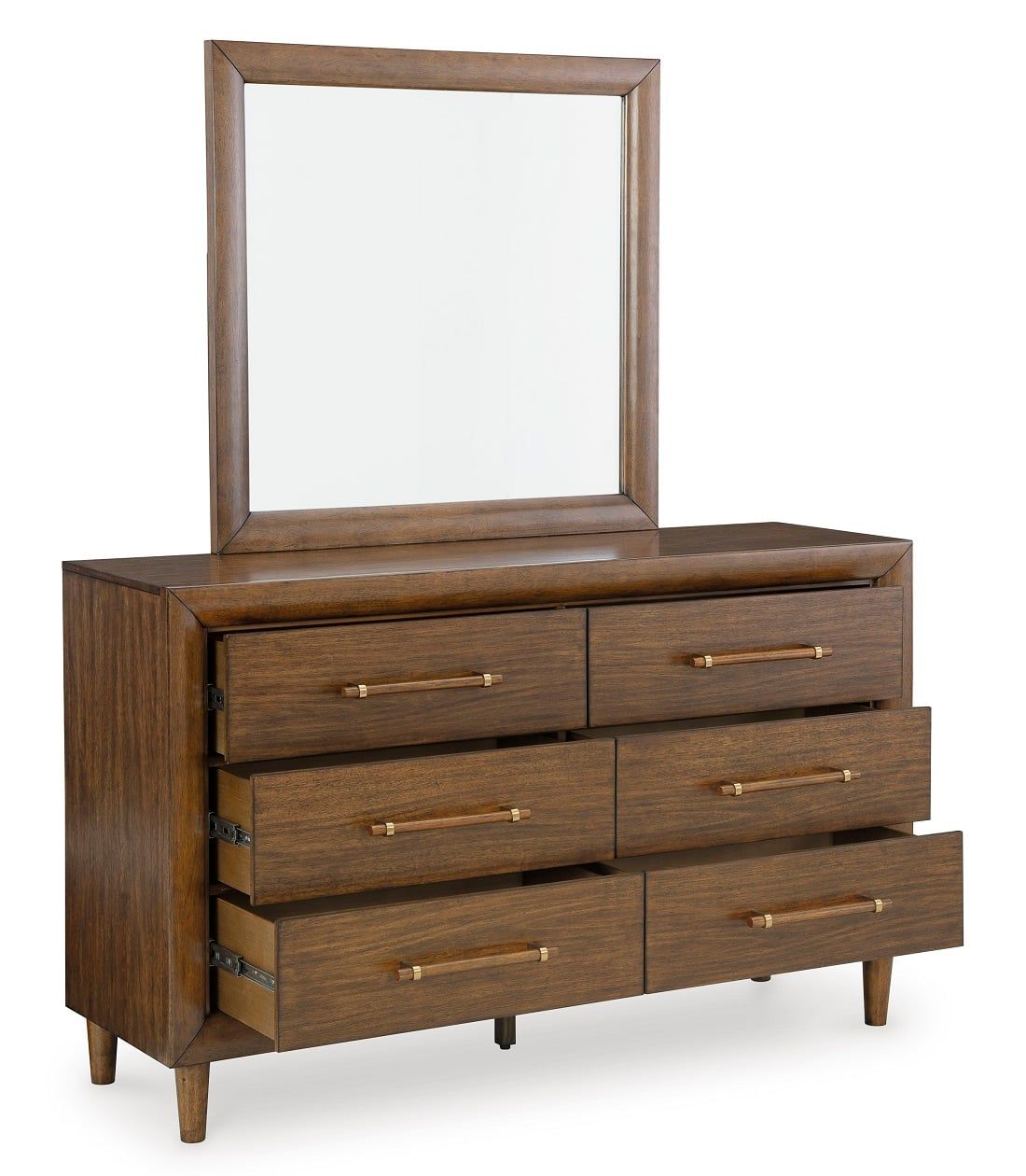 Lyncott Dresser and Mirror | The Furniture Mart