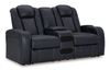 Picture of Fyne Dyme Power Console Loveseat