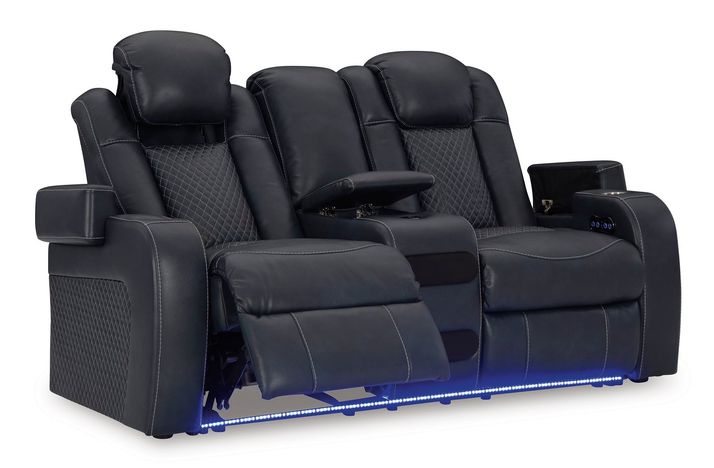 Picture of Fyne Dyme Power Console Loveseat